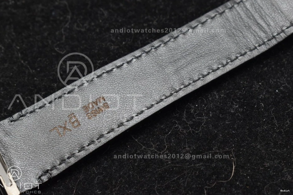 Santos Best BVF Black Dial de on 40mm MIYOTA Cartier Edition Leather 9015 PVD Strap Black 1:1 0110